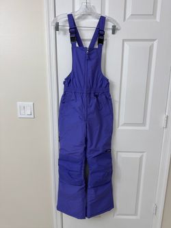 Kids size 12 short Lands End winter ski/snowboard bib like new condition in Weston