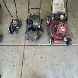 Lawn Mower, Weed Trimmers