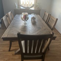 Dining Set With buffet 