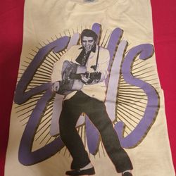 vintage 90s ELVIS PRESLEY T-Shirt XL rock king