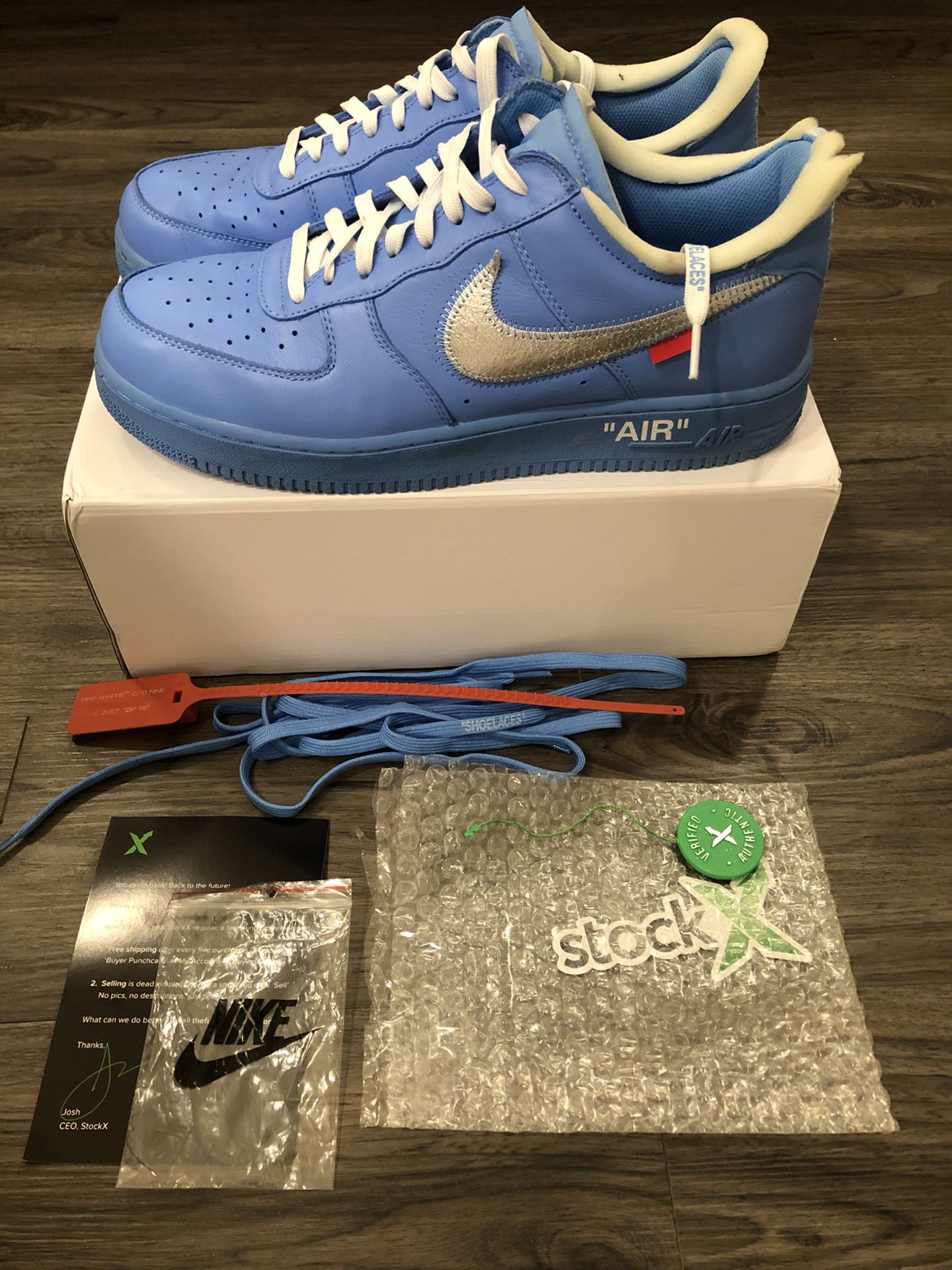 Nike × Off white MCA air force 1 low SZ 12 StockX