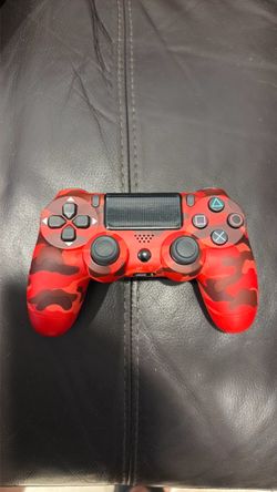 PS4 DualShock 4 Red Camo Controller