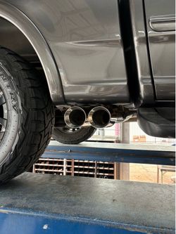 Side exit truck exhaust / muffler Side exit truck exhaust/muffler