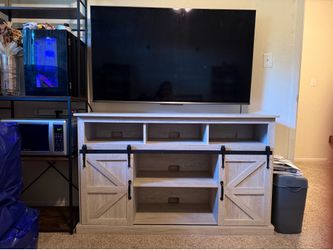 Sliding Barn Door TV Stand / Entertainment Center