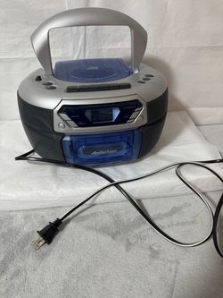 Audiophase Portable CD Cassette Boombox