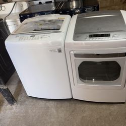 LG smart Drum Washer And Dryer Set 