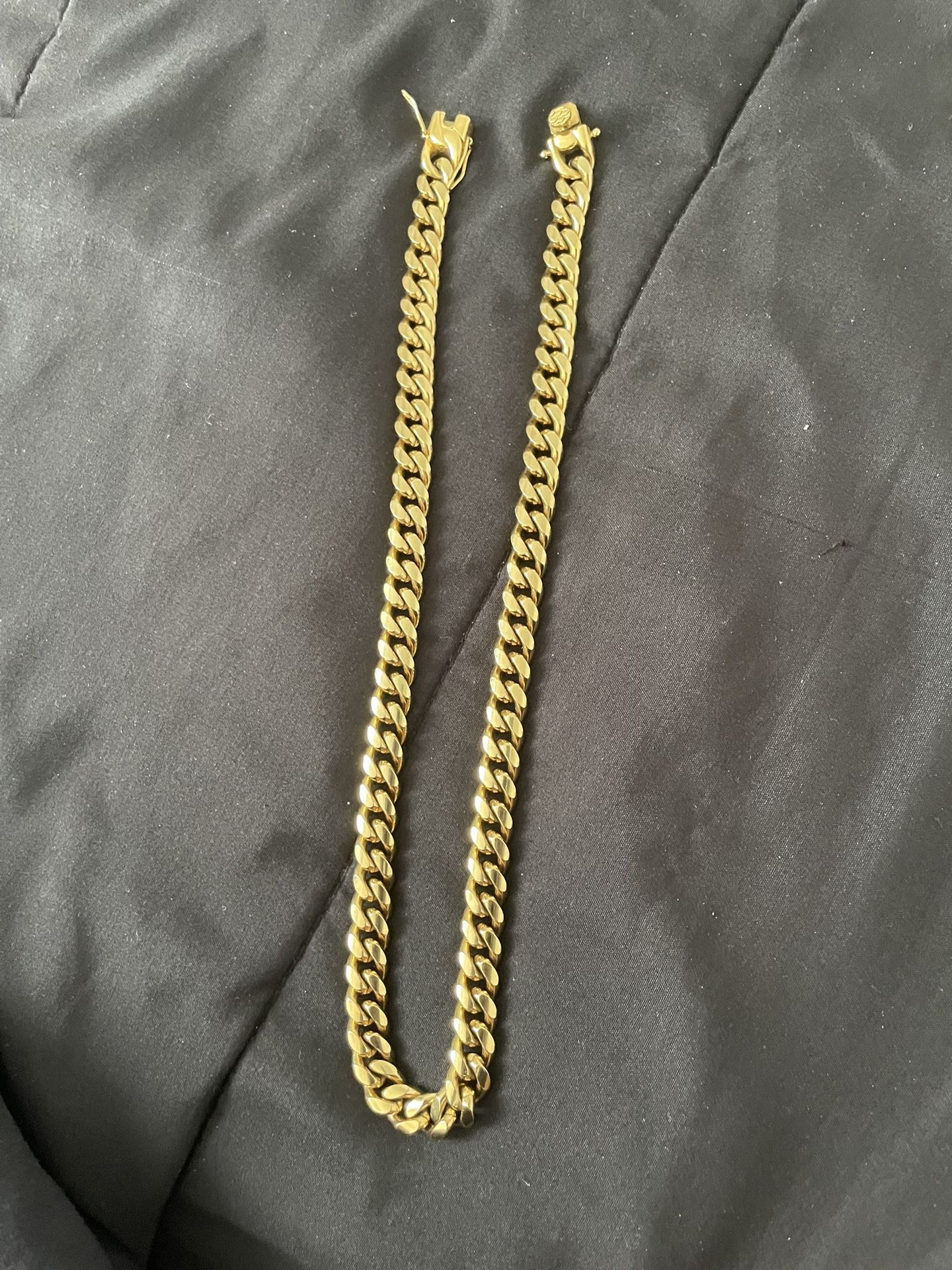 Gold Cuban Link Chain