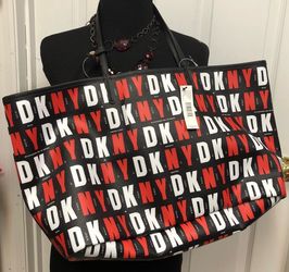 Dkny Y2K red and black bag/ reversible