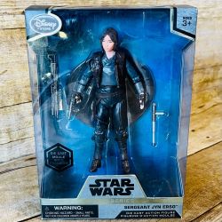 Disney Store Star Wars Elite Series Sergeant Jyn Erso Die-Cast Action Figure