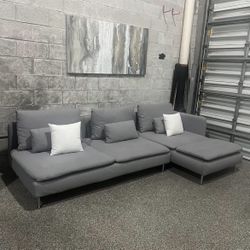 Gray Sectional And Sofa Deal 