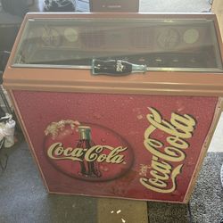 Coca Cola Stacker Refrigerator Vintage