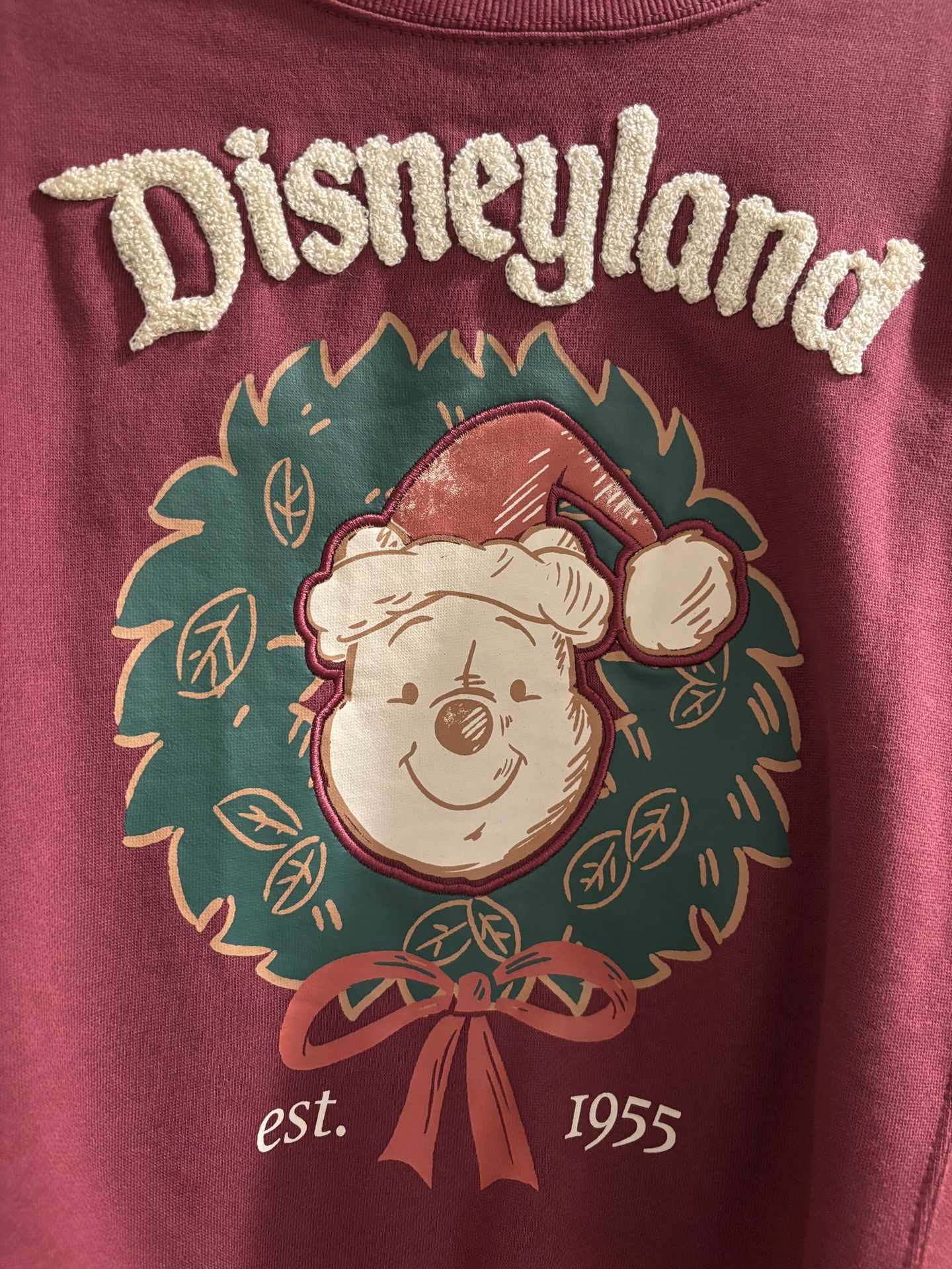 Disney Winnie The Pooh Holiday Sweatshirt 