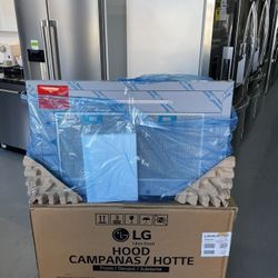 LG STUDIO 36 Stainless Steel Wall Mount Chimney Hood - LSHDST NX