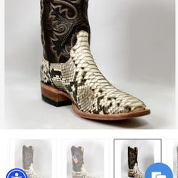 New Python 11 1/2 Boots/ Cow Town