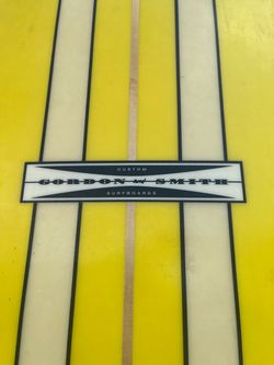 Gordon and Smith longboard surfboard 9  6