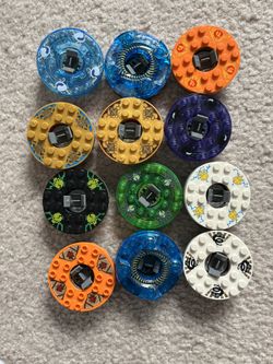 (12) Ninjago Spinners