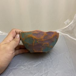 Multicolor Clay Bowl