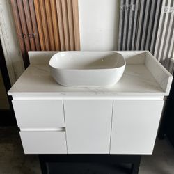 END OF YEAR SALE ~ Modern Floating Bathroom Vanity - 36 inches