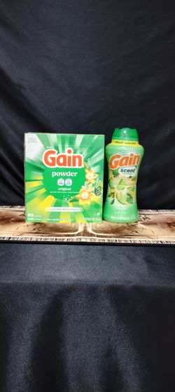 Gain Powder Laundry Detergent & Gain Scent Booster
