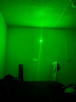 Green laser pointer
