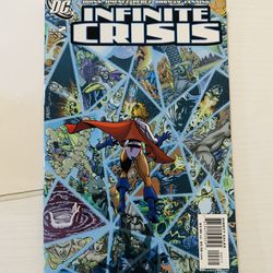 Infinite Crisis #2 (2006) DC White George Perez Variant ~ Geoff Johns 