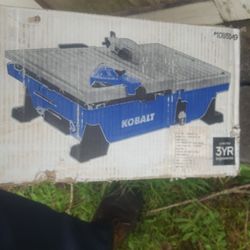 Kobalt 7 In Tile Saw