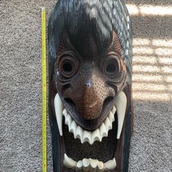 Large Wooden Philippine Mask 