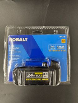Kobalt 24 - Volt 1-Pack Battery (4 Ah Lithium )