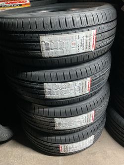 Set of four New 235/55ZR19 $500