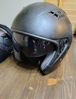 Motorcycle Helmet & Leg Armor