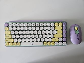 Logitech POP Keys Wireless Mechanical Emoji Keyboard