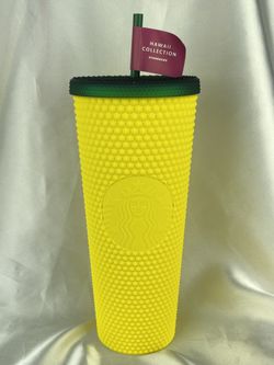 Starbucks Hawaii Yellow Pineapple Studded Venti Cup