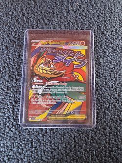 Pokemon trading card