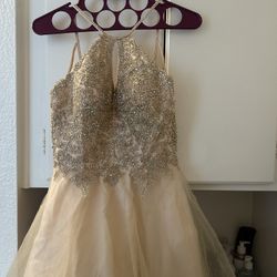 Gold Tone Dress