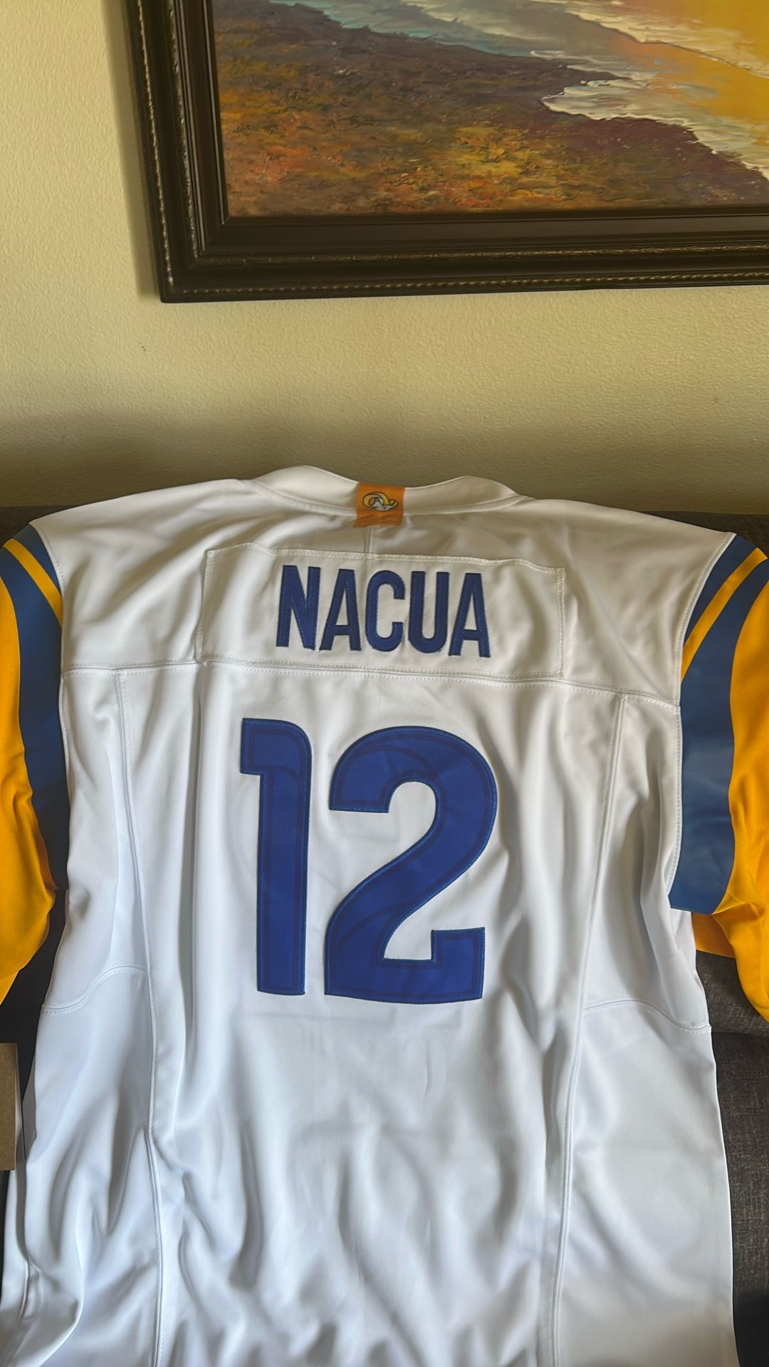 LA Rams Puka Nacua #12 Jersey 