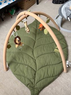 Baby Activity Play Gym Mat with Hanging Toys