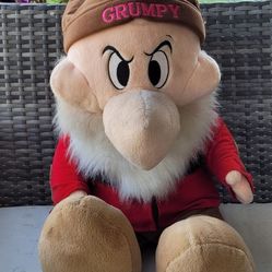 The Disney Store 'Grumpy. The Seven Dwarves Plush