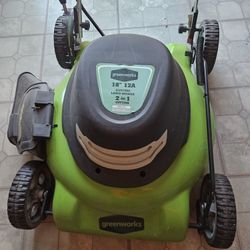 Greenworks 18" Electric Lawn Mower 
