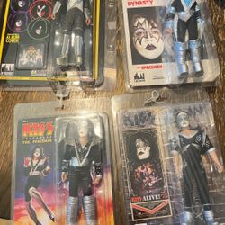KISS Figures Bundle Of 4