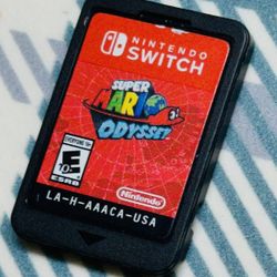 Super Mario Odyssey (Nintendo Switch, 2017) Cartridge Only Tested/Works Well!
