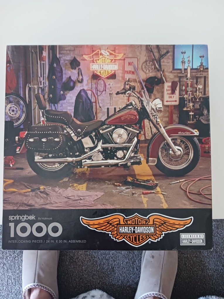 Harley Davidson Puzzke