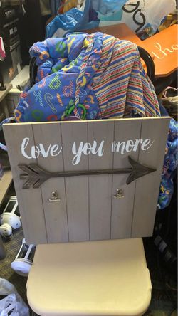 Wooden plaque