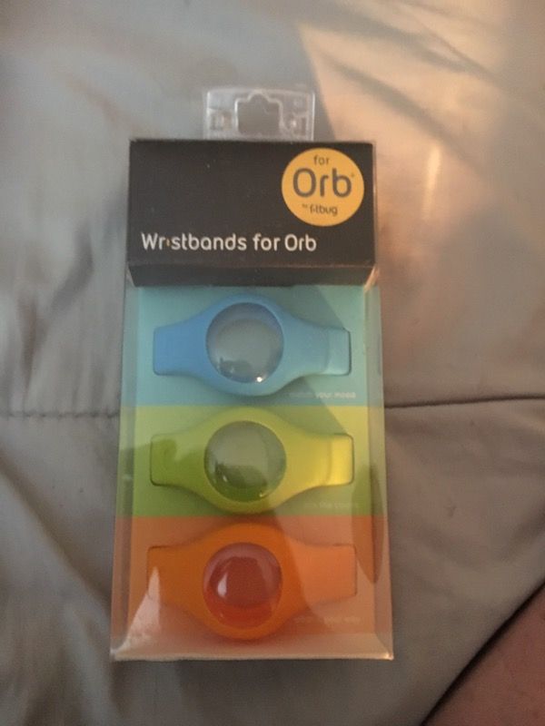 New orb fit bug wristbands