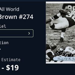 1992 All World Jim Brown #274