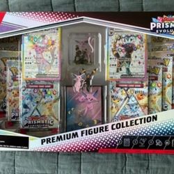 Pokemon Scarlet & Violet Prismatic Evolutions Premium Figure Collection Box