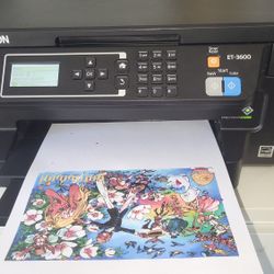 Epson EcpoTank ET-3600 in Excellent working condition + Extra Ink