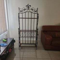 Cast Iron Bakers Rack