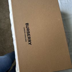 Men Authentic Burberry-size 12 ( Brand New in Box , Never Worn)