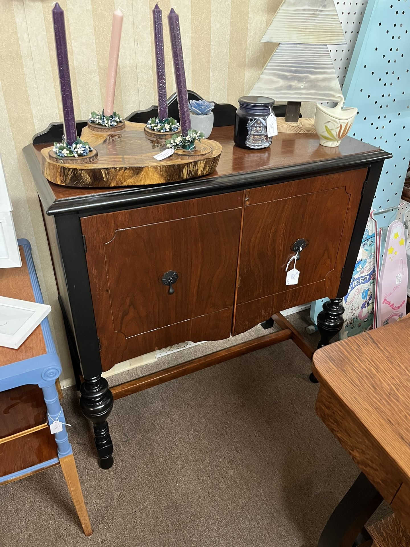 Small Antique Refinished Buffet