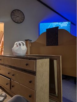 Queen bed frame